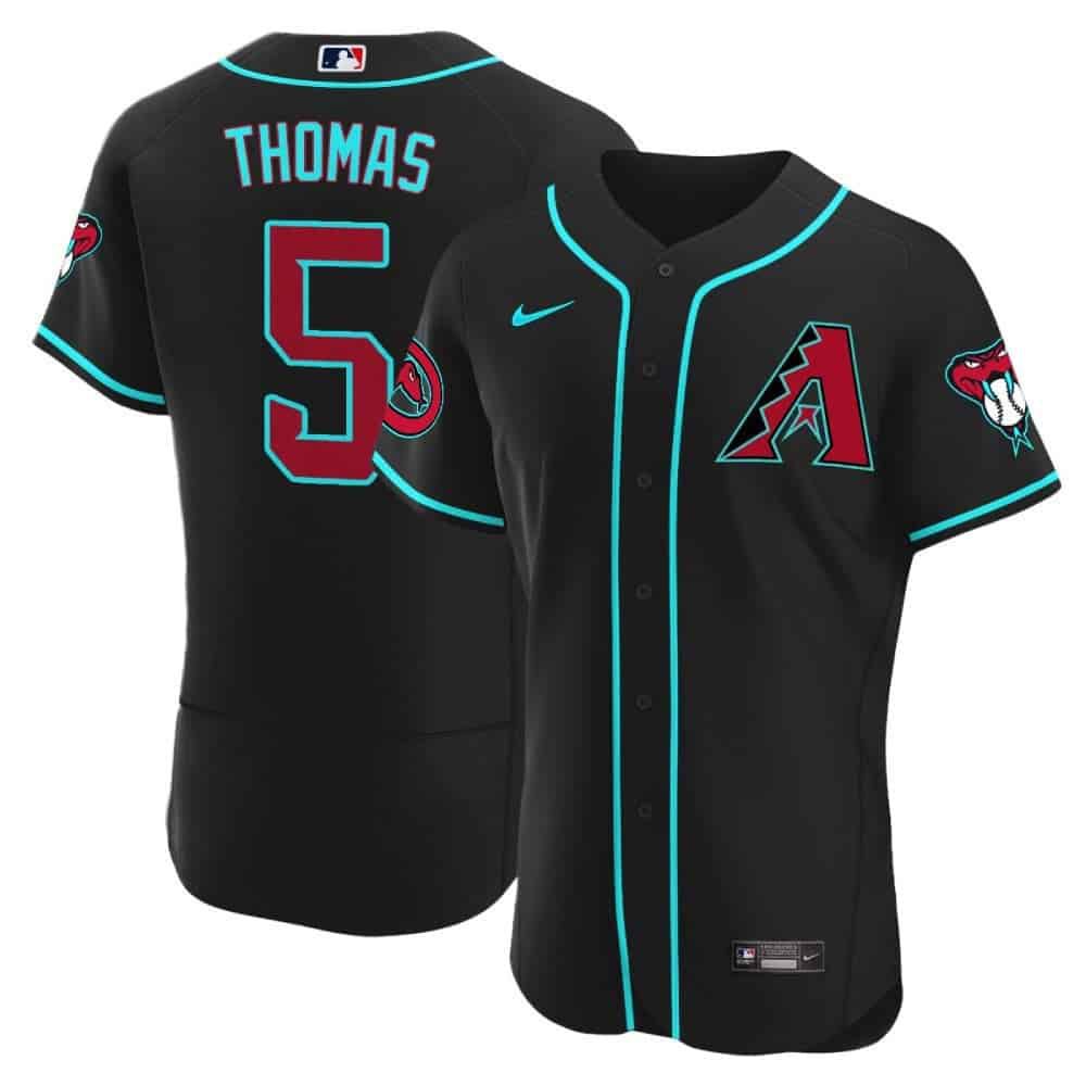 Men Arizona Diamondback #5 Thomas Black 2024 Nike Flex Base MLB Jersey